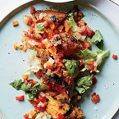 Grilled Sweet Potatoes with Jerk Vinaigrette