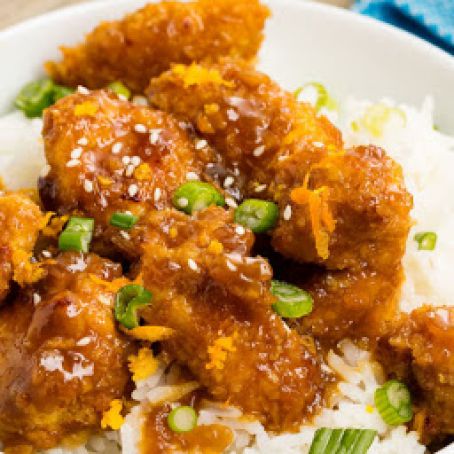 Skinny Orange Chicken