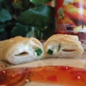 Jalapeno cream cheese filled wontons