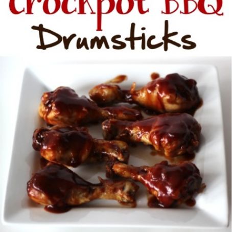 Crockpot BBQ Drumsticks Recipe!