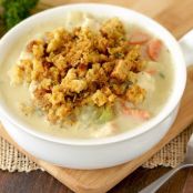 Creamy Dreamy Turkey Soup