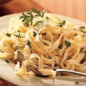 Four-Cheese Fettuccine