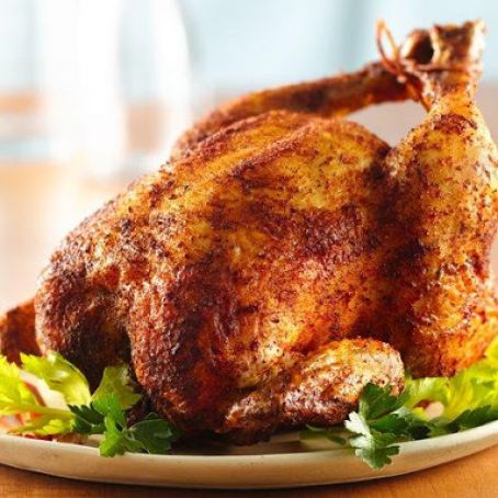 Grilled Herb Chicken on a Can