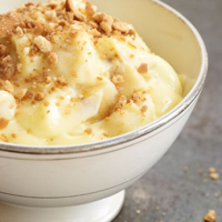 Banana Pudding with Vanilla Wafer Crumble