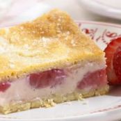 Strawberry Coffee Cake Squares
