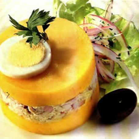 CAUSA RELLENA DE POLLO