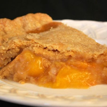 Old-Fashioned Peach Pie