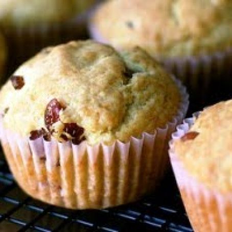 Cream Cheese Cranberry Muffins