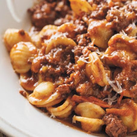 Orecchiette Bolognese Pasta