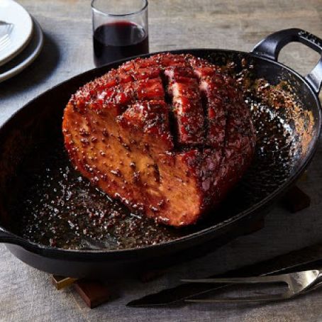 Super Simple Glazed Ham