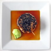 Sesame Salmon Rolls with Wasabi Mayo