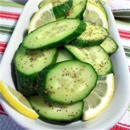 Cucumber Salad with Lemon