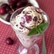 Chocolate Cherry Vanilla Ice Cream