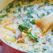 Sausage Potato and Spinach Soup