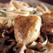 Chicken with Mustard Mascarpone Marsala Sauce