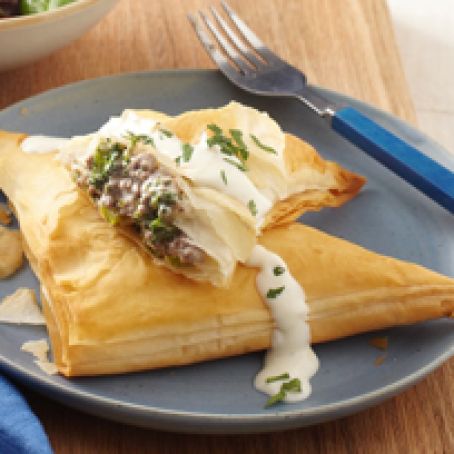 Meals (Savory Garlic Beef & Broccoli Turnovers)