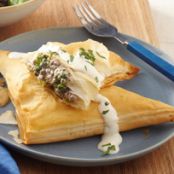 Meals (Savory Garlic Beef & Broccoli Turnovers)