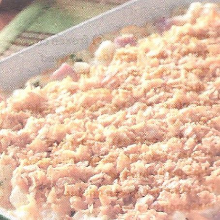 Crunch Top Ham and Potato Casserole