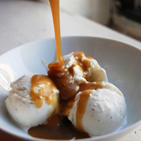 Brownie Cups with Butterscotch Whiskey Sauce