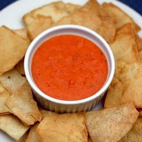 Roasted Red Pepper and White Bean Dip
