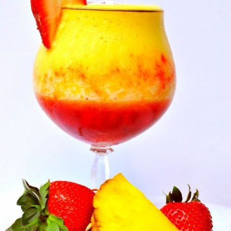 Pineapple Upside Down Cake Daiquiri