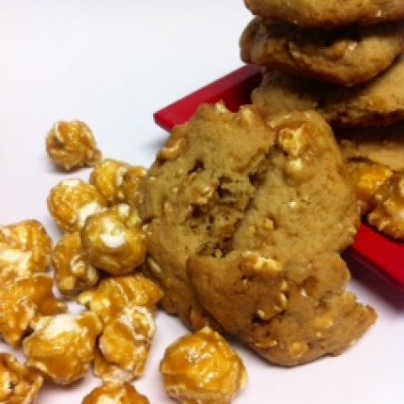 Caramel Popcorn Cookies