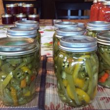 Hot Pickled Peppers