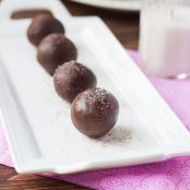 Dark Chocolate Quinoa Truffles