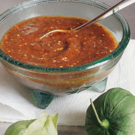 ROASTED TOMATO & TOMATILLO SALSA