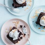 Chocolate-Coconut Sheet Cake
