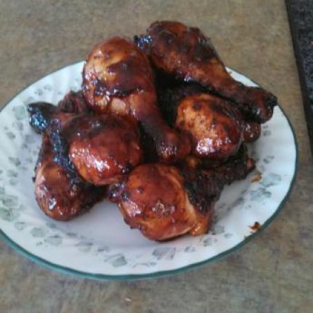 Honey Barbecue Chicken Wings