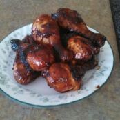 Honey Barbecue Chicken Wings