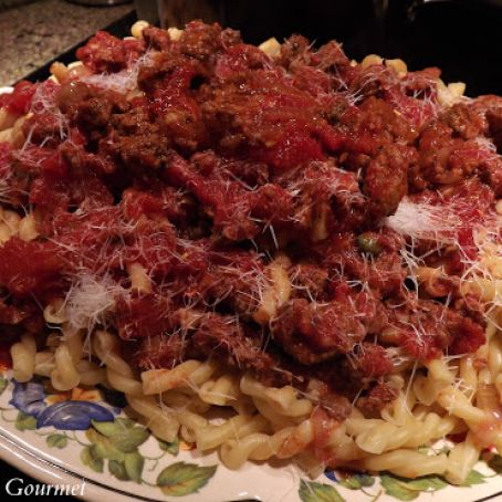 Quick and Easy Left-Over Meat Sauce