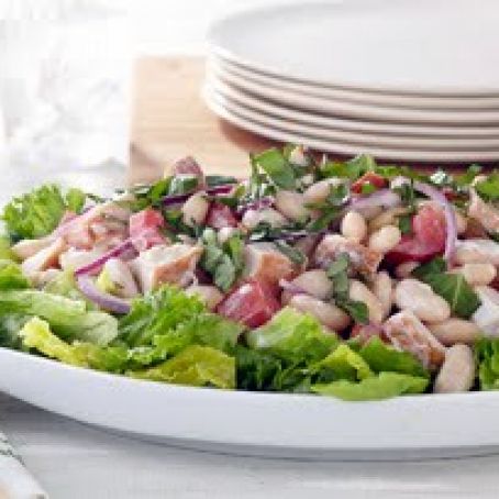 White Bean & Roasted Chicken Salad