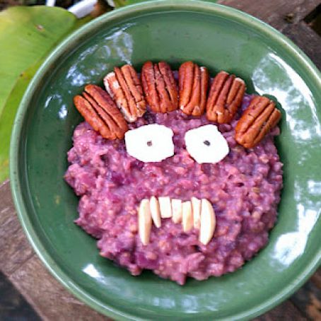 Slow Cooker Purple Sweet Potato Casserole Oatmeal