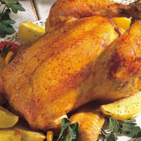 Garlicky Roast Chicken