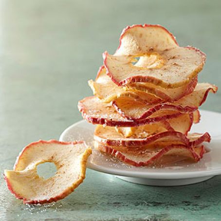 SWEET AND SPICY APPLE CRISPS