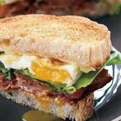 BLT Fried Egg-and-Cheese Sandwich