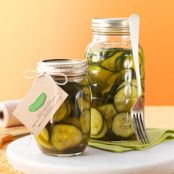 Easy Refrigerator Bread & Butter Pickles