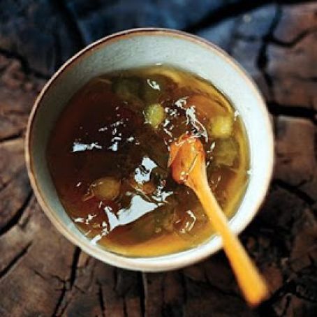 ELDERFLOWER JELLY w/HONEYDEW