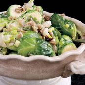 Brussels Sprouts in Morilla Cream