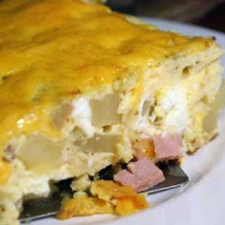 Ham and Cheese Frittata