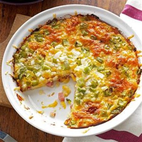 Ham 'n' Cheese Pie Recipe