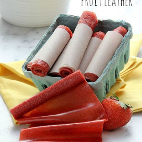 Strawberry Fruit Leather