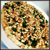 Classic Hummus with Toasted Pine Nuts