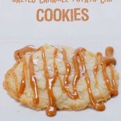 Salted caramel Potato Chip Cookies
