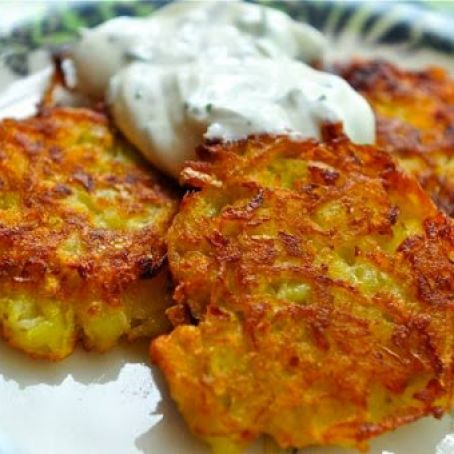 Baked Potato Pancakes