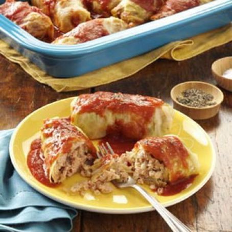 Spicy Pork Cabbage Rolls