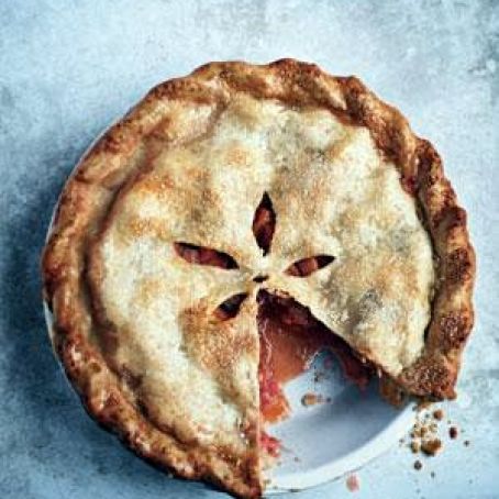 Rhubarb-Strawberry Pie (Reader Recipe from Melanie Scherenzel) | Real Simple Recipes