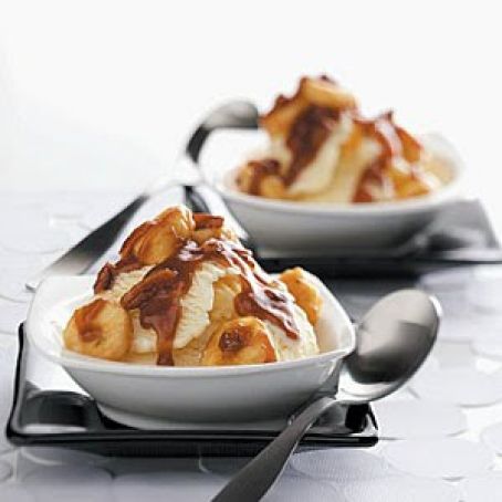 Bananas Foster Sundaes Recipe